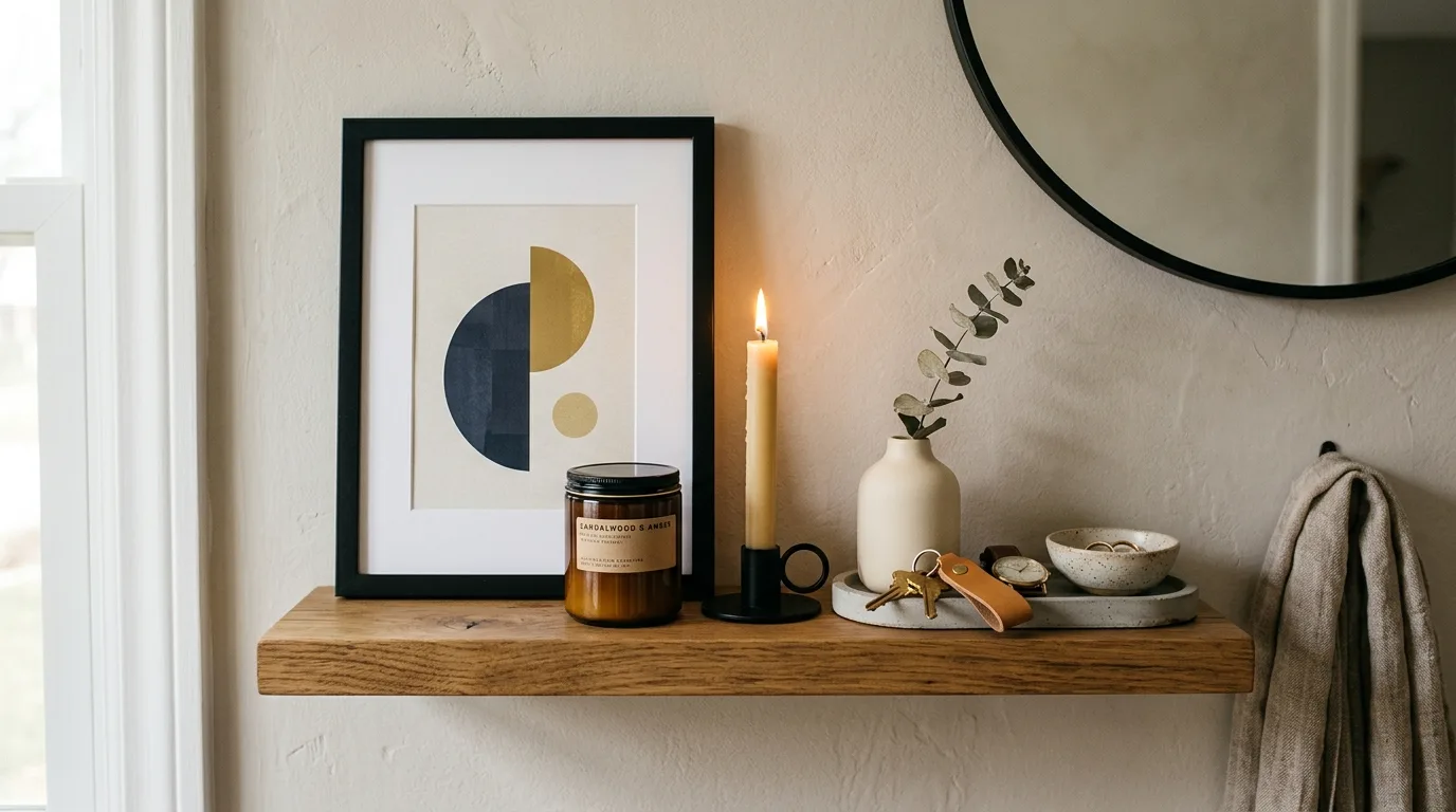 Use a rug runner to define the compact zone inspiration for a small entryway.